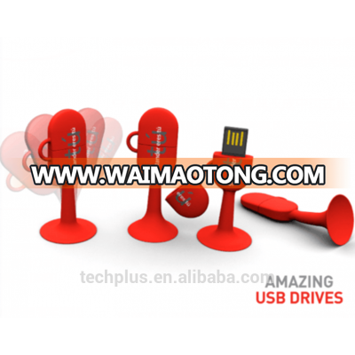 Silicone pendrive cartoon